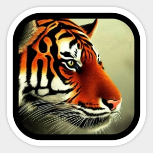 Tiger Sticker